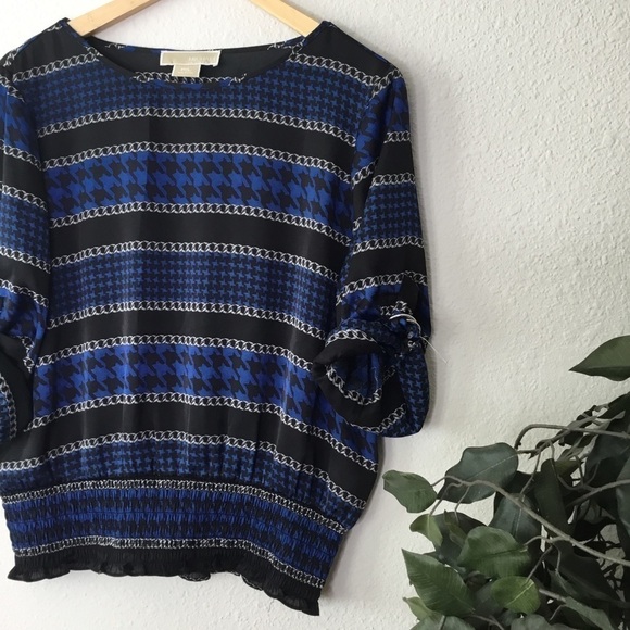 Michael Kors Chain Link Design Blouse - Picture 2 of 7